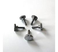 Lot de 5 pieds à vis moletée pour machine à coudre Singer vintage