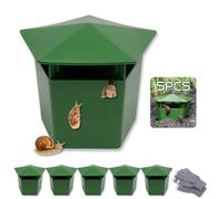 Lot de 5 Pieg Pièges à Escargots,Piege a Limace,Anti limace Bio,pour Protéger Les Plantes des Escargots-Anti Escargot et Limace,Réutilisable,Robuste et Durable