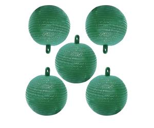 Lot De 5 Pièges À Mouches Des Fruits, Boules Collantes, Pièges À Insectes Multifonctions, for Moustiques, Araignées, Mouches Des Fruits, Syrphes(Green)
