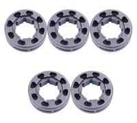 Lot de 5 pignons de tronçonneuse 404 8 dents, remplacement for tronçonneuse à essence professionnelle 2 temps 13313