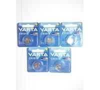 Lot de 5 Pile bouton Lithium CR 1616