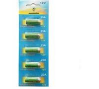 Lot de 5 Piles Alcaline 12V type A23/23A compatibles LRV08/L1028/RVO8/MS21/MN21/E23A/K23A/V23GA/GP23A - Visiodirect - G