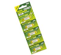 Lot de 5 piles alcalines 27 A 12 V L828/UM27A/27AE/K27A/8LR732 pour sonnettes, lampes de poche, batteries haute capacité
