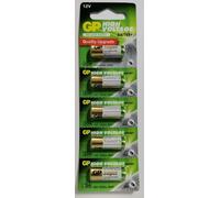 Lot de 5 piles alcalines GP23A 12 V ultra haute tension 23 Ae, A23, VA23GA, MS21, MN21, 8LR932, 28 x 10 mm