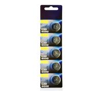 Lot de 5 piles bouton CR1625 au lithium 3 V pour appareils à faible puissance tels que les télécommandes et les montres CR1625 haute densité d'énergie