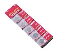 Lot de 5 piles bouton de rechange 3 V CR1632 au lithium pour montre ordinateur LED lumière électronique équilibrée