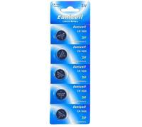Lot de 5 Piles Bouton Lithium Eunicell CR1625 / CR-1625 / CR 1625