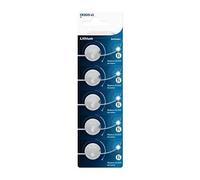 Lot de 5 Piles Bouton Philips CR2025P5/01B au Lithium, 3 V. Parfaites pour Les appareils nécessitant Une énergie fiable et Durable. Idéales pour Les Montres, calculatrices et Jouets.