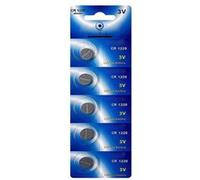Piles VISIODIRECT Lot de 5 Piles bouton plates lithium type CR1220 3V compatibles BR1220 DL1220 ECR1220 PA 5012LC - -