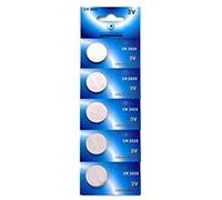 Piles VISIODIRECT Lot de 5 Piles bouton plates lithium type CR2025 3V compatibles DL2025 - -