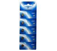 Piles VISIODIRECT Lot de 5 Piles bouton plates lithium type CR927 3V compatibles DL927 / ECR92 - -