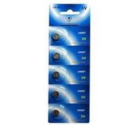Piles VISIODIRECT Lot de 5 Piles bouton plates lithium type CR927 3V compatibles DL927 / ECR92 - -