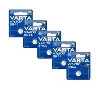Lot De 5 Piles Bouton Varta SR44 1.55V Oxide D’Argent Pour Montre