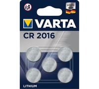 Varta Pile bouton CR 2016 3 V 5 pc(s) 87 mAh lithium LITHIUM Coin CR2016 Bli 5
