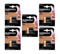 Lot de 5 Piles photo Lithium Ultra DL 223 A