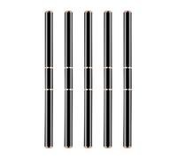 Lot de 5 pinceaux de décoration pour ongles à double tête - Outils de manucure pour des œuvres d'art détaillées et une application de vernis gel