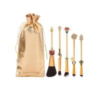Lot de 5 pinceaux de maquillage en forme de queue de fée