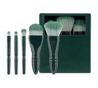 Lot de 5 pinceaux de maquillage pour femme - Pour fard à paupières - Pour le visage et le correcteur