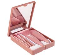 Lot de 5 pinceaux de maquillage pour le visage, poudre, fard à joues, ombre à paupières, lèvres, maquillage de voyage, pinceaux de maquillage pour fard à paupières