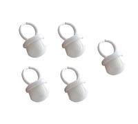 Lot de 5 pinceaux de nettoyage en forme d'anneaux pour ongles