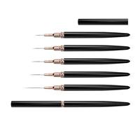 Lot de 5 pinceaux professionnels pour nail art - Multifonctions - Conseils de peinture