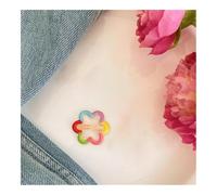 Lot de 5 pinces à cheveux cassées pour filles - Pinces latérales qui n'endommagent pas les cheveux des enfants - Épingles à cheveux colorées - Jolies fleurs (fleur de prunier, 1 lot)