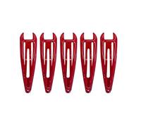 Lot de 5 pinces à cheveux diables miniatures rouges à la mode et robustes pour femmes Forward et individuelles