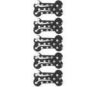 Lot de 5 pinces à cheveux en forme de mouton pour chien, mini barrettes, petites épingles à cheveux pour animaux de compagnie, accessoires pour poils de chien