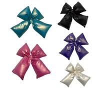 Lot de 5 pinces à cheveux pour femmes - 5 pièces - Rembourrées - Nœud papillon - Pour différentes formes de cheveux