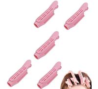 Lot de 5 pinces à cheveux volumisantes roses - Pince à cheveux naturelle et moelleuse - Pince à cheveux volumisante - Pince à cheveux - Outils de coiffure pour femme