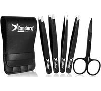 Lot De 5 Pinces À Épiler Pour Professionnels En Acier Inoxydable Pour Poils Incarnés, Poils Du Visage, Éclats Et Points Noirs[Z2391]