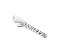 Lot de 5 pinces alimentaires multifonctions en acier inoxydable for griller le pain et les steaks(5pcs M)