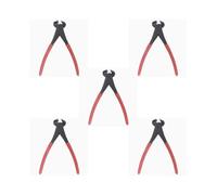 Lot de 5 pinces coupe-ongles en acier de 17,8 cm pour réparation de talons
