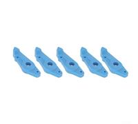 Lot de 5 pinces de démarrage pour moteur hors-bord Johnson pour Evinrude OMC BRP 3-35HP Débrayage automatique Plastique bleu Remplacement direct OEM Anti-corrosion