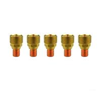 Lot de 5 pinces de serrage pour lampes de poche TIG conçues pour les séries 9, 20 et 25 avec lentille à gaz, compatible avec les grandes marques de torche TIG (45 V41)