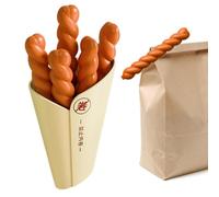 Lot de 5 pinces magnétiques réutilisables pour pâte frite | Clips pour sac à goûter pour réfrigérateur, four à micro-ondes, tableau blanc, garde-manger, maison, cuisine, bureau