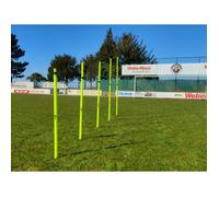 Lot de 5 piquets de slalom télescopiques - Entraînement de la coordination