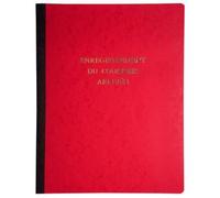 Lot de 5 Piqûre COURRIER ARRIVEE 24x32 vertical, 80 pages