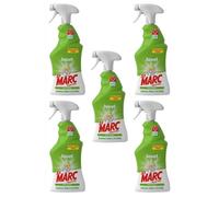 ST MARC Lot de 5 Pistolets Spray Nettoyant Multi-Usages avec Javel - 750 ml