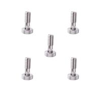 Lot de 5 pistons à ressort rétractables avec poignée moletée pour équipement industriel M8