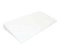 Lot de 5 plans inclinés 15° déhoussables avec mousse à mémoire de forme anti-bactérien 40 x 30 x 6cm - Monsieur Bébé Blanc G