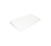 Lot de 5 plans inclinés 15° déhoussables avec mousse à mémoire de forme anti-bactérien 60 x 30 x 6cm - Monsieur Bébé Blanc