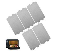 Lot de 5 plaques de mica universelles pour four à micro-ondes, plaques de guidage d'ondes en mica, pièces de réparation pour four à micro-ondes, plaques de mica utilisées pour micro-ondes Pvens