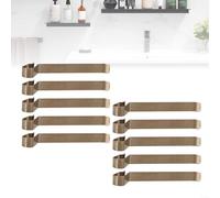 Lot de 5 plaques de poussée à ressort en métal pour systèmes de rinçage Geberit, compatibles avec 127.000, 130.000, 140.300 Composant de rechange en métal pour réparation de salle de bain