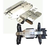 Lot de 5 plaques de protection en acier inoxydable pour Traxxas 1/6 XRT
