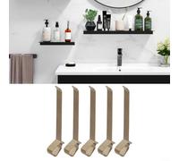Lot de 5 plaques poussoirs à ressort de toilettes, ressorts métalliques de rechange pour systèmes de chasse d'eau Geberit, plaques poussoirs de toilettes, pièces de réparation de chasse d'eau de salle