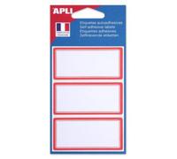 Agipa Étiquettes Écoliers Ft 75 X 34 Mm, 24 Étiquettes Par Étui, Bord Rouge 10 Unité(S)