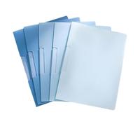 Lot de 5 pochettes de classement avec pince rotative pour documents de test, format lettre, peut contenir 30 feuilles pour dossiers rotatifs à ouverture latérale