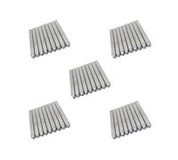 Lot de 5 poinçons à lettres en acier et métal 3 mm