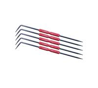 LOT DE 5 POINTES À TRACER AVEC MANCHON LONGUEUR 210 MM - JOUANEL INDUSTRIE - PAT210M